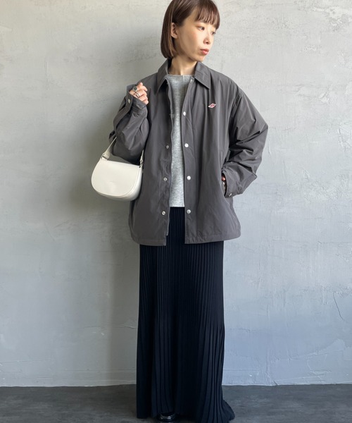 セール】[DANTON/ダントン] 中綿入り ナイロンコーチジャケット