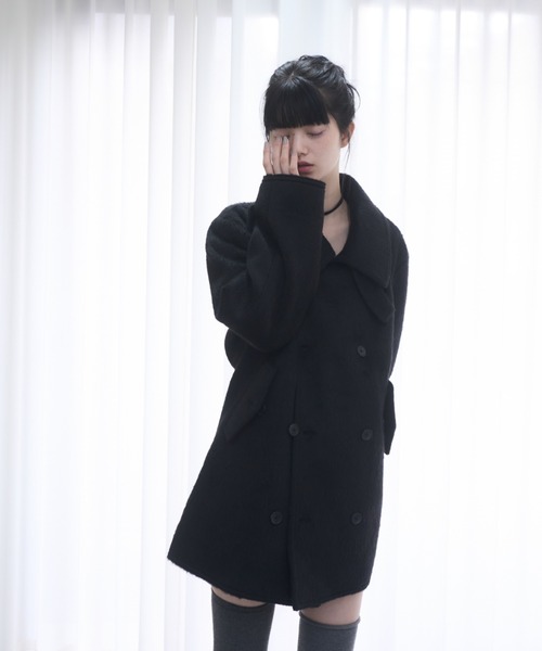 セール】Middle shaggy coat/ミドルシャギーコート（その他アウター