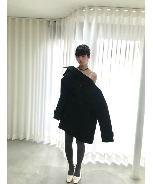 セール】Middle shaggy coat/ミドルシャギーコート（その他アウター