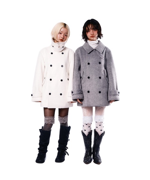 セール】Middle shaggy coat/ミドルシャギーコート（その他アウター