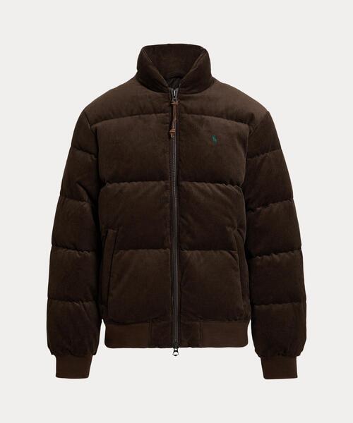 コーデュロイ ダウン ジャケット（ダウンジャケット/コート）｜POLO