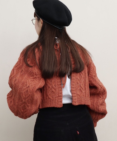 fig London（フィグロンドン）の「SHETLAND bolero（カーディガン