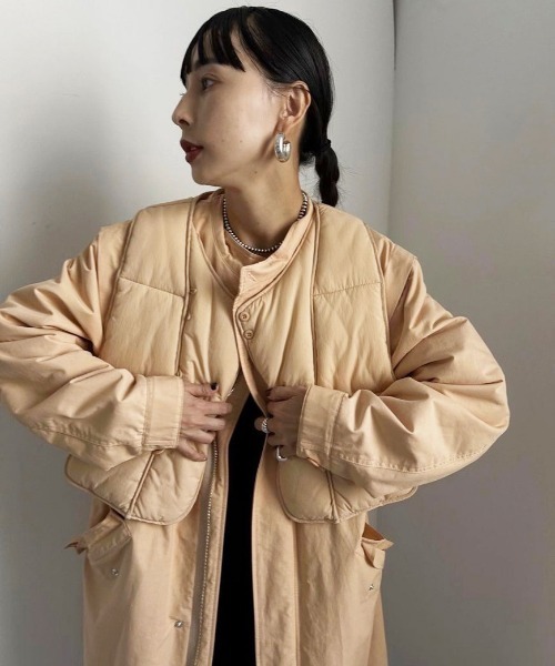 Ameri（アメリ）の「MANY WAY QUILT MODS COAT（モッズコート）」 - WEAR