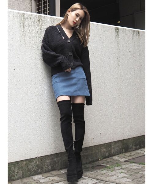 タンクバルキーロングブーツ（ブーツ）｜EMODA（エモダ）の