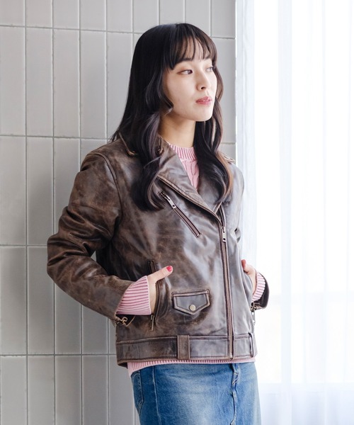 セール】Levi's/リーバイス モトレザージャケット（ライダース