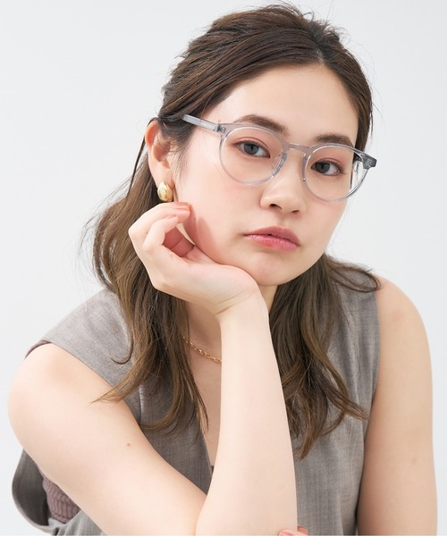Zoff（ゾフ）の「ボストン型 メガネ｜クリアフレーム｜Zoff｜TREND