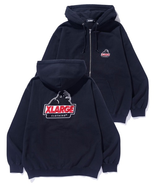 SLANTED OG ZIP HOODED SWEATSHIRT（パーカー）｜XLARGE（エクストラ