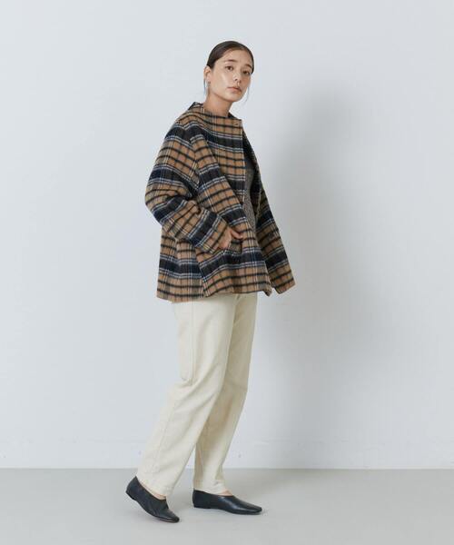 ADIEU TRISTESSE（アデュートリステス）の「シャギーチェックハーフ