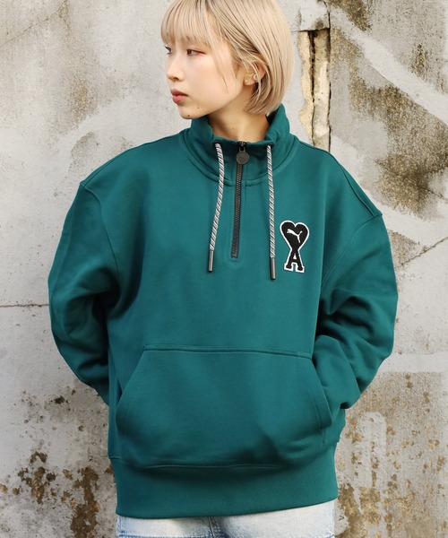 PUMA（プーマ）の「PUMA×AMI/プーマ×アミ HALF‐ZIP ハーフジップ
