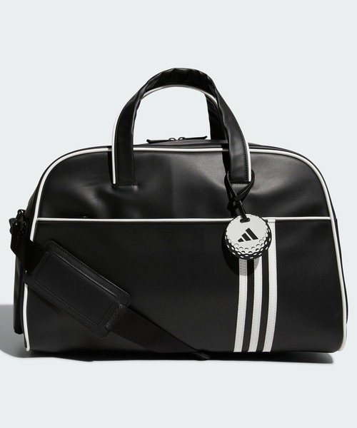 adidas（アディダス）の「スリーストライプス ボストンバッグ【adidas