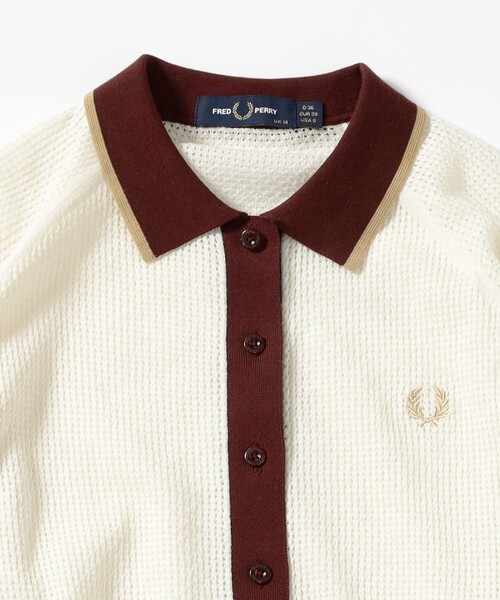 別注】FRED PERRY / RIB-KNITTED CARDIGAN（カーディガン/ボレロ