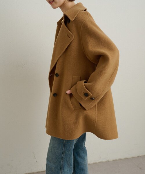 セール】ダブルフェイスPコート（ピーコート）｜Omekashi（オメカシ