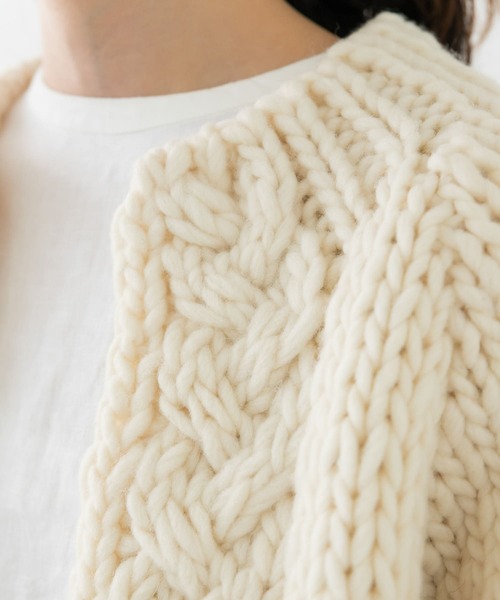 かぐれ（カグレ）の「ペルーローゲージカーデ（ニット/セーター）」 - WEAR