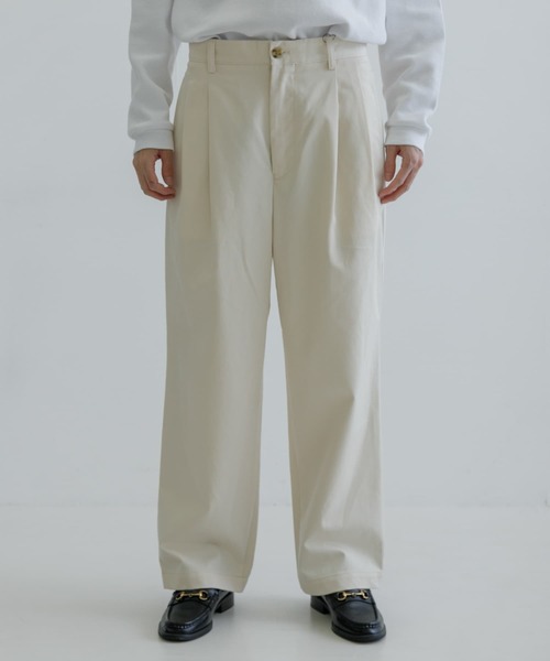 セール】SHIOTA ニドムチノトラウザー #SERGE II（チノパンツ）｜URBAN