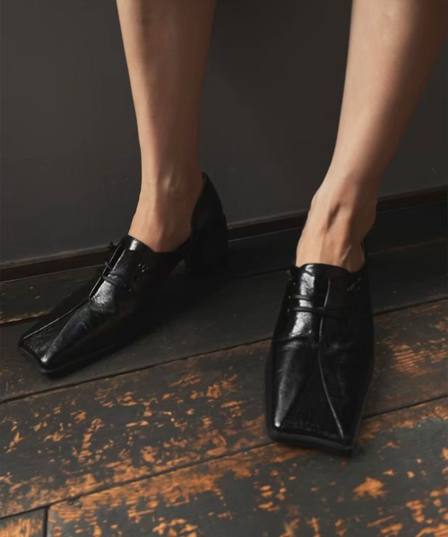 Ameri（アメリ）の「UND 2WAY SQUARE LOAFERS（ローファー）」 - WEAR