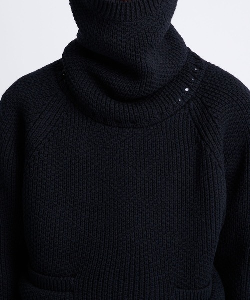 BED j.w. FORD/ベッドフォード】Balaclava Long Sleeve（ニット