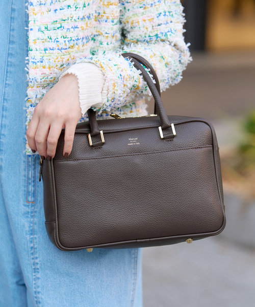 IENA（イエナ）の「【Manuel MILANO/マニュエルミラノ】レザーバッグ