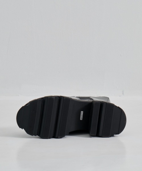 STUDIOUS/ステュディオス】Side Goa Middle Boots/サイドゴアミドル