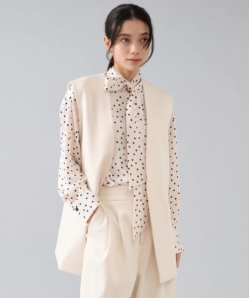 ボウタイブラウス（シャツ/ブラウス）｜Liesse（リエス）の