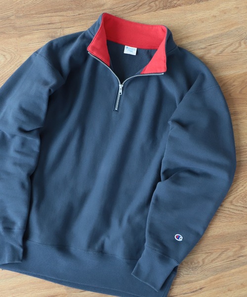 Champion（チャンピオン）の「Champion × BEAMS / 別注 Halfzip Sweat