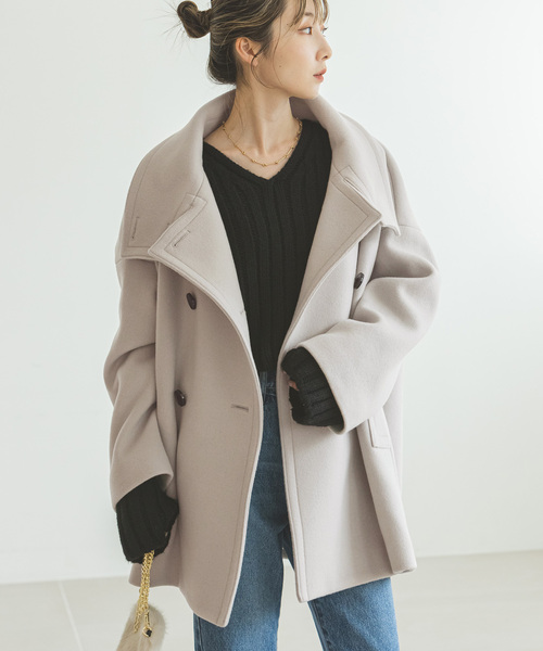 Noble（ノーブル）の「《追加》スタンドカラーオーバーコート（その他