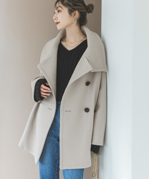 Noble（ノーブル）の「《追加》スタンドカラーオーバーコート（その他