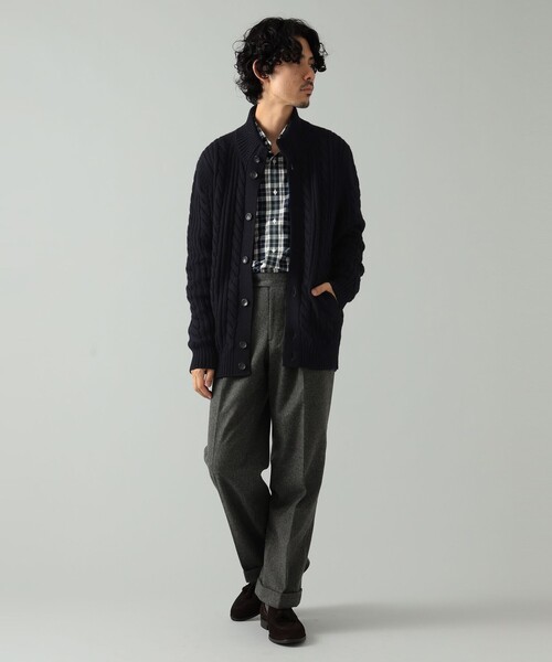 BAFY（バフィー）の「BAFY × BEAMS F / 別注 ケーブル スタンドカラー