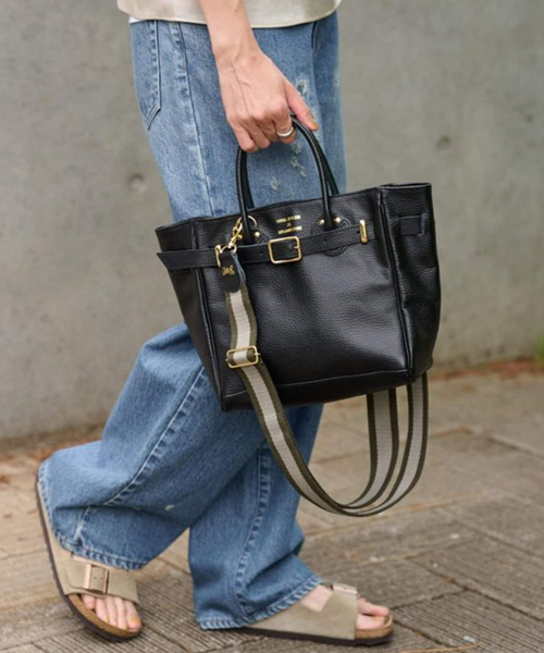 ≪追加≫YOUNG&OLSEN 別注ストラップ付きベルトバッグ（ショルダー