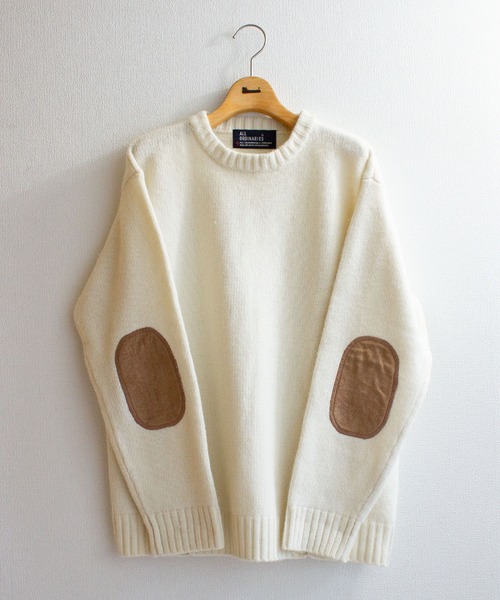 ALL ORDINARIES（オールオーディナリーズ）の「肘あて付クルーニット