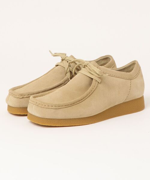 Clarks クラークス WALLABEE EVO WP【防水】メンズシューズ(ワラビー
