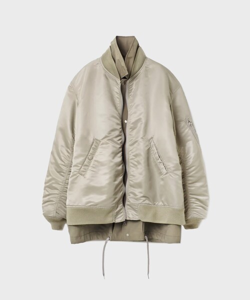 08sircus/08サーカス】MA-1 reversible jacket/リバーシブルジャケット