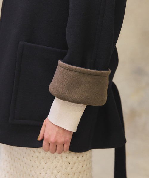 PUBLIC TOKYO（パブリックトウキョウ）の「ハイネックウールショート