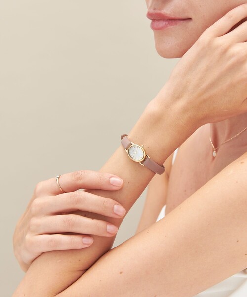 ete（エテ）の「○きせかえ スモールフェイスウォッチ オーバル