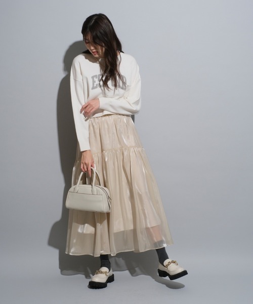 Mystrada（マイストラーダ）の「オーガンティアードスカート（スカート