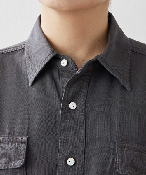 Whim Gazette（ウィムガゼット）の「テンセル(TM)繊維使用シャツ