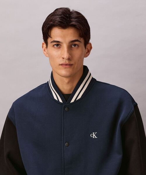 セール】ジャケット - バーシティボンバージャケット（スタジャン