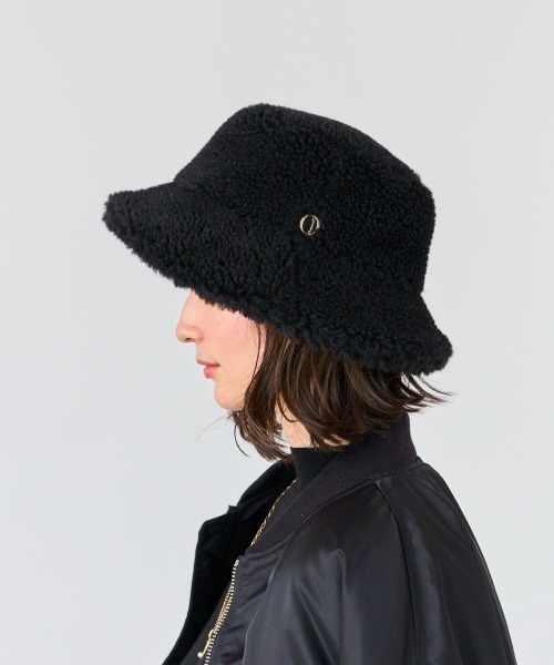 Chapeau d' O（シャポードオー）の「Chapeau d' O Color Boa Bucket