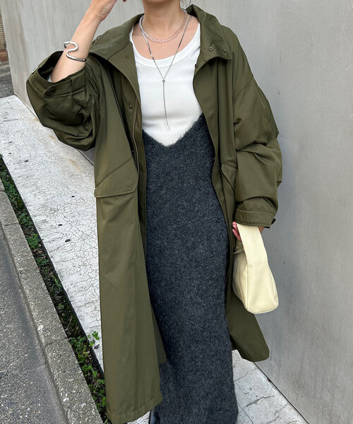 SHENERY（シーナリー）の「【名品アウター/インナー付き】ロングモッズ