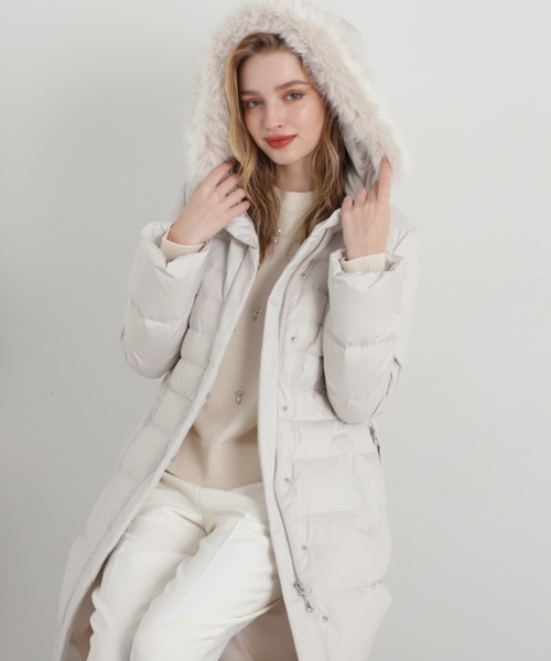 セール】◇タフタロングダウンコート（ダウンジャケット/コート