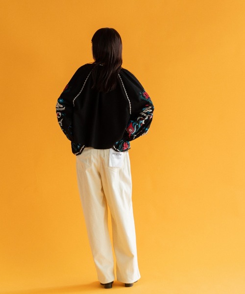 AMERICAN RAG CIE（アメリカンラグシー）の「LEIN 花柄刺繍ブラウス