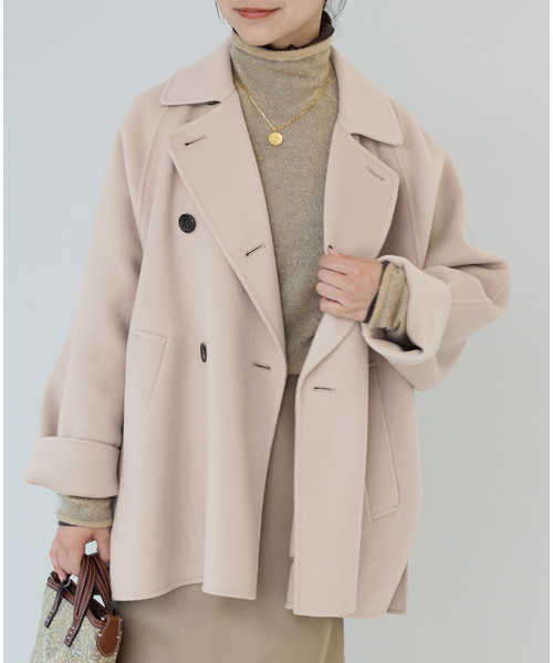 IENA（イエナ）の「《追加》スーパー160ダブルフェイスショートコート