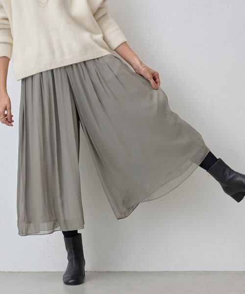 BEARDSLEY（ビアズリー）の「シワシフォンギャザーパンツ（その他