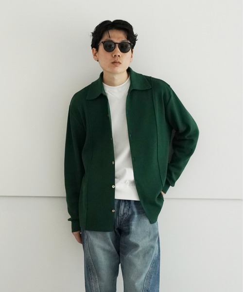 KAIKO（カイコー）の「KAIKO BOX KNIT SHIRT（カーディガン/ボレロ