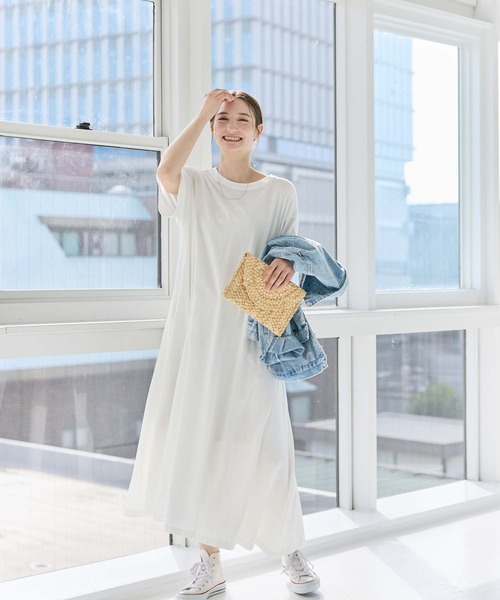 Aラインカットソーワンピース（ワンピース）｜fifth（フィフス）の