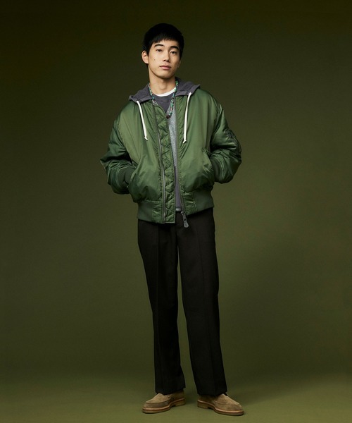 TOP KHAKI】MA-1ナイロンジャケット | ジョンブル公式通販/JOHNBULL