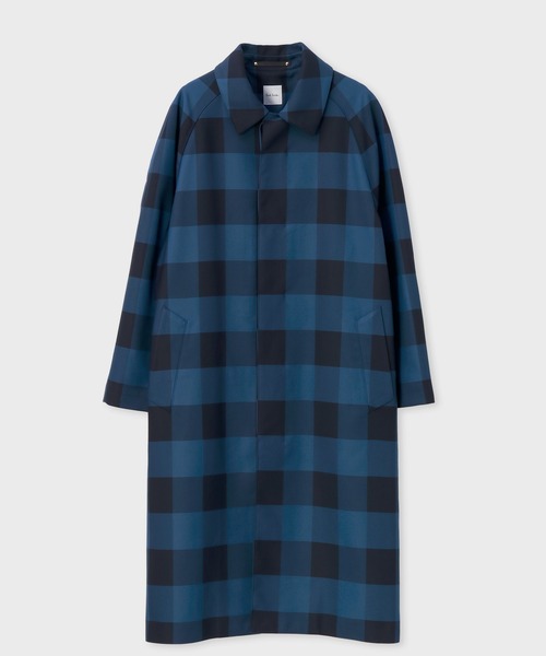 Paul Smith（ポールスミス）の「ブロックチェック ステンカラーコート