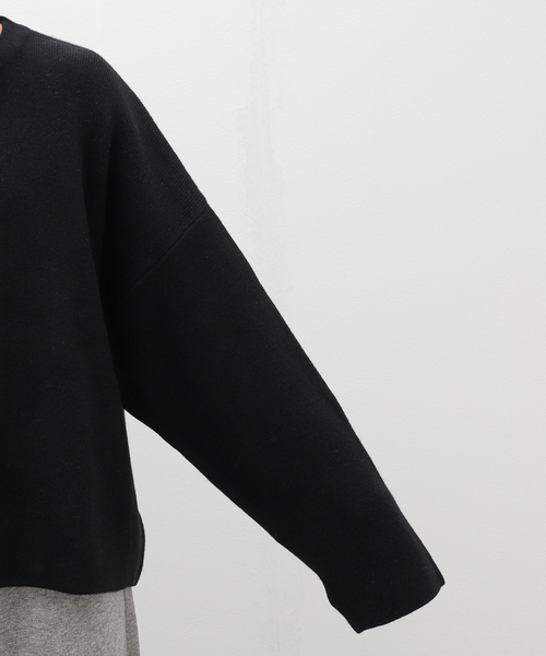 SEEALL / シーオール】OVERSIZED CREWNECK SWEATER（ニット/セーター