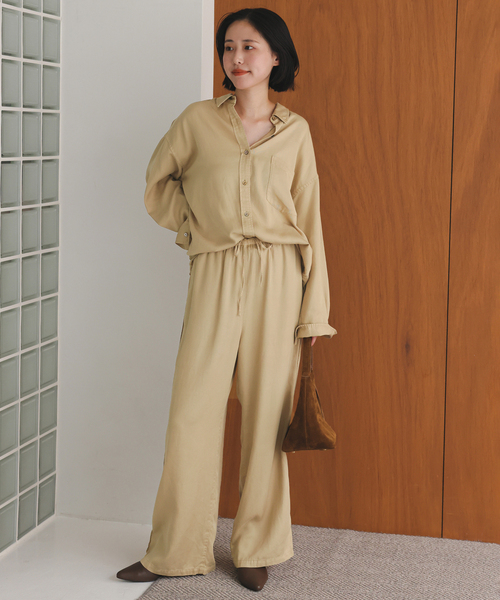 セットアップ対応可》製品染めイージーパンツ（その他パンツ）｜SLOBE