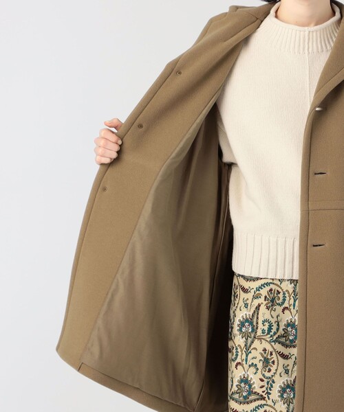 MACPHEE（マカフィー）の「パイルメルトン オーバーサイズドコート