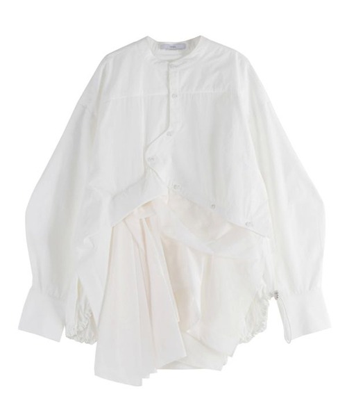 UN3D./アンスリード】PATTERN MIX SHIRT/パターンミックスシャツ